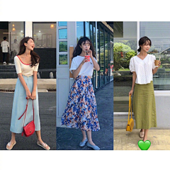 LrisBarbie采集到女装/搭配-日常搭配-夏  /