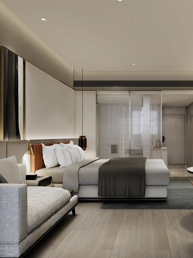 酒店客房设计HOTEL DESIGN-花瓣网