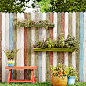 7 Fun Decor Ideas to Liven Up Your Fence : There’s nothing quite like a classic wooden privacy fence in a beautiful wood stain, but at A & G Fencing, we know that traditional isn&rsqu.
