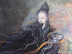 大一选择退学，画了五年原画又选择辞职旅游，生性叛逆的她，靠着热爱与坚持成为插画女神！_国画 : 在她的画中 是一个多面风格的画手 生性叛逆的她在大一的时候就选择退学 一个流浪的插画家故事就开始了 自由自在的她画着自己最喜欢的插画 我们可以看出她的画中有着国画工笔的感觉 …