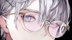 April_四月未央采集到眼镜