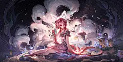 王者荣耀皮肤 妲己青丘·九尾