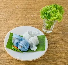 泰国甜点蒸米皮饺子