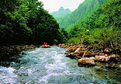 gesan采集到广西漂流古龙山游记