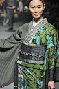 140319-7809 - Autumn/Winter 2014 Collection of Japanese fashion brand JOTARO SAITO on March 19, 2014, in Tokyo.