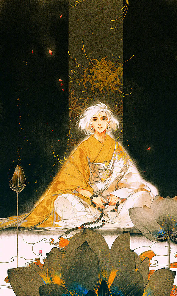 作者微博伊吹鸡腿子古风手绘美人