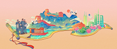 榭雨斜阳采集到国庆