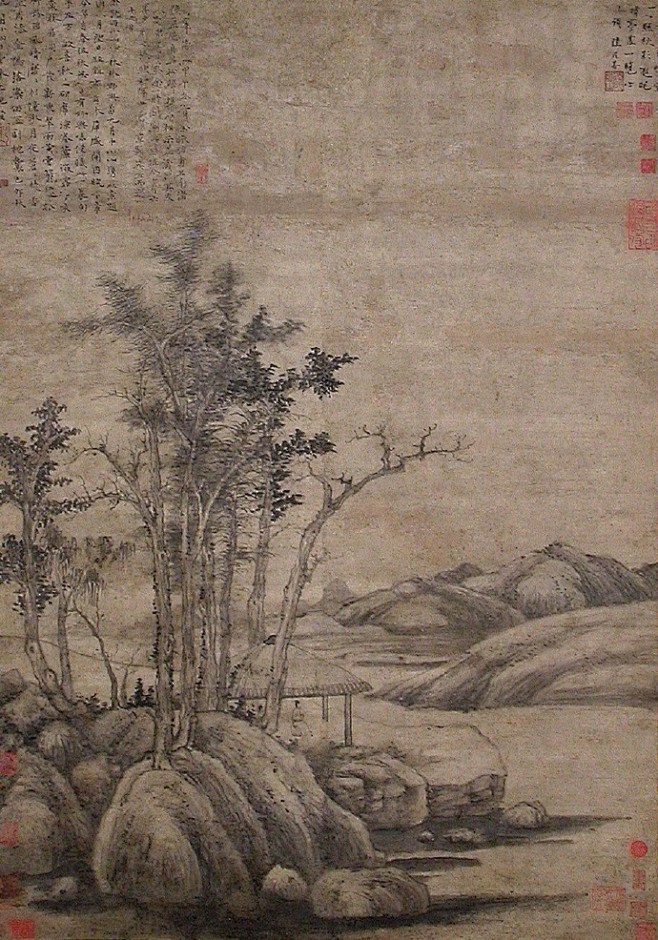 倪瓒，元代画家。其家是吴中有名的土豪，但...