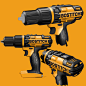 Bostitch Work : Bostitch Power tools first lithium drill and impact for the initial 18V range.