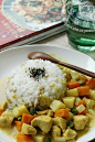 时蔬咖喱鸡的做法http://www.huichike.com/caipu/259