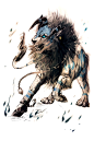 Head Strong by Tatchit.deviantart.com on @deviantART Could I work this into a tattoo somehow? I wonder :): Art Furries, Deviantart Dude, Art Btw, Artsy Fartsy, Tatchit Art, Lion Art, Https Tatchit Deviantart Com, Art Awesome, Animals Creatures