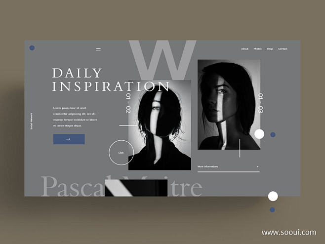 WEB TREND 2020UI设计作品...