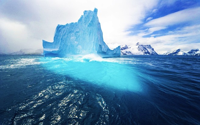 icebergs Wallpaper #...