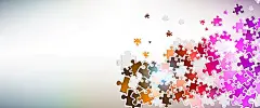 拼图,彩色几何形,海报banner,扁平,渐变,几何图库,png图片,,图片素材,背景素材,116050北坤人素材@北坤人素材