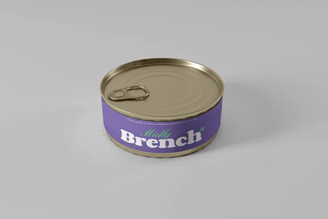食品罐头/金属包装罐样机模型效果图Food Tin Can Mockups插图(1)-花瓣网