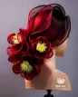 越南美发师以花朵的形状创造惊人的设计（37张）