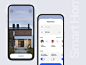Smart Home controller app by Levi Wilson for QClay on Dribbble