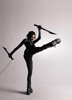 丨Aniao丨采集到持刀pose