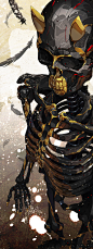 強化骨格 "怪"   Enhanced skeleton "KAI", TERU : 強化骨格 "怪"   Enhanced skeleton "KAI" by TERU on ArtStation.
