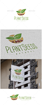 植物种子的标志——自然标志模板Plant Seeds Logo - Nature Logo Templates农业、生物、生态、农业、花,鲜花,水果,花园,绿色,生长,草,生活,自然的,有机的,植物,根、种子、土壤、存储、蔬菜 agriculture, bio, ecology, farming, flower, flowers, fruit, garden, green, grow, herb, life, natural, organic, plant, root, seeds, soil, stor