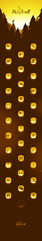 逆光灯图标icon