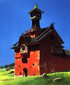 大师之作-宫崎骏手绘景稿赏析-Happy Yooo!社区-ACG综合社区 [hyyo.net]