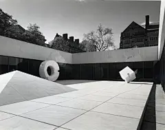 AD 经典：拜内克古籍善本图书馆,© Ezra Stoller/Esto