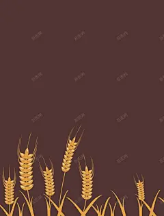 矢量手绘小麦粮食背景高清素材 丰收 咖色 小麦 手绘 海报 矢量 矢量图 粮食 背景 麦秆 麦穗 背景 设计图片 免费下载 页面网页 平面电商 创意素材