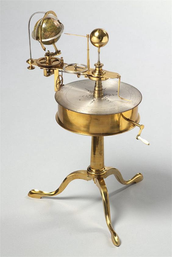 太阳系仪（Orrery）是一种机械设备，...