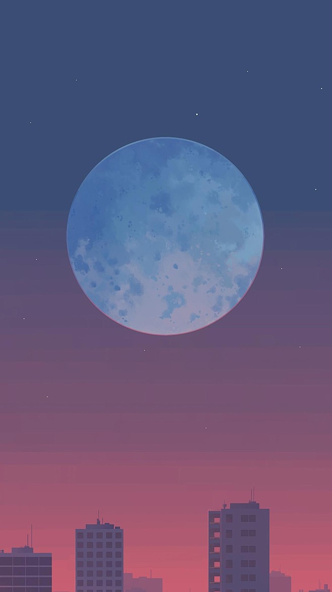 森系奇妙唯美意境场景插画手机壁纸