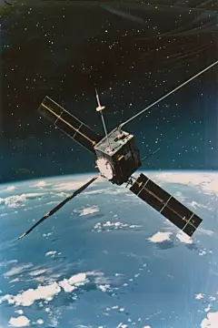 宇宙机械太空卫星图片摄影图