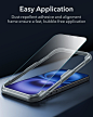 Amazon.com: ESR for iPhone 16 Plus Max Case (4 in 1) Set, Translucent Matte Case with Screen Protector, Compatible with MagSafe, Military-Grade Protection, Classic Series,Frosted Black : Cell Phones & Accessories
