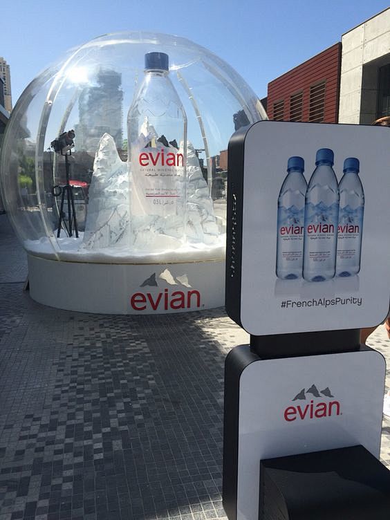 Evian and experienti...