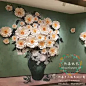 立体纸花装饰婚礼婚庆大型道具纸艺花背景花墙婚房花仿真手工纸花