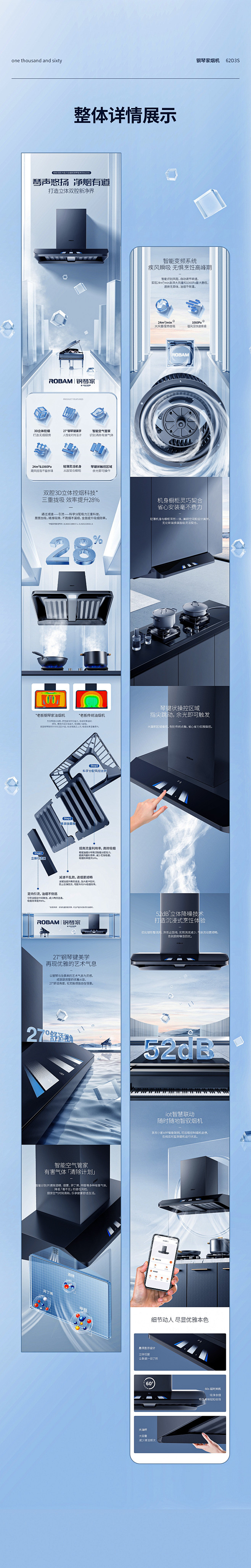 ROBAM老板电器钢琴家烟机详情页首页/...