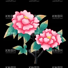 手绘国潮鲜花  - 源文件下载【酷图网】手绘国潮鲜花,国潮鲜花,手绘鲜花,古典鲜花,鲜花,古风鲜花,中国风鲜花,手绘古风鲜花,手绘古典鲜花,鲜花插画,手绘鲜花插画,国潮鲜花插画,中国风,鲜花素材,
