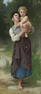 布格罗油画作品 William-Bouguereau-001 - budcs云芽酷 - 全球建筑与室内设计网