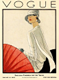 Vogue January 11th 1928 by Porter Woodruff - art print from King & McGaw