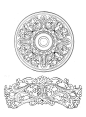 #设计秀# 一组精美的古典花纹设计！赞~转需！#实用素材# ​​​​
