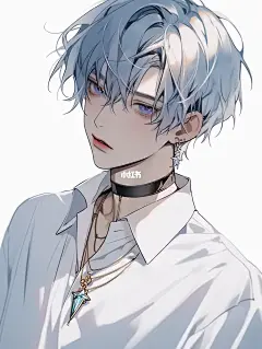 温柔奶蓝&amp;纯白色头像|壁纸