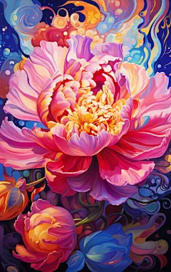 牡丹花花朵花卉壁纸素材图片