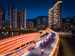 HILL希尔景观采集到广东 · 普宁景观桥 | 希尔景观