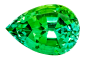 珠宝裸石，绿碧玺