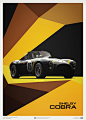 These Automobilist car posters are worth ordering : 
    A Prague-based team of artists and creatives sells them online