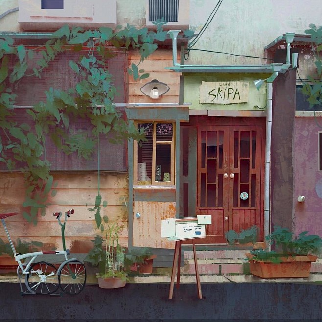 Mobile cafe study 3,...