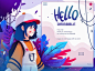 Hello Dribbble by yogi gustiana | Dribbble | Dribbble
