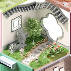 桢山椰采集到C4D古风