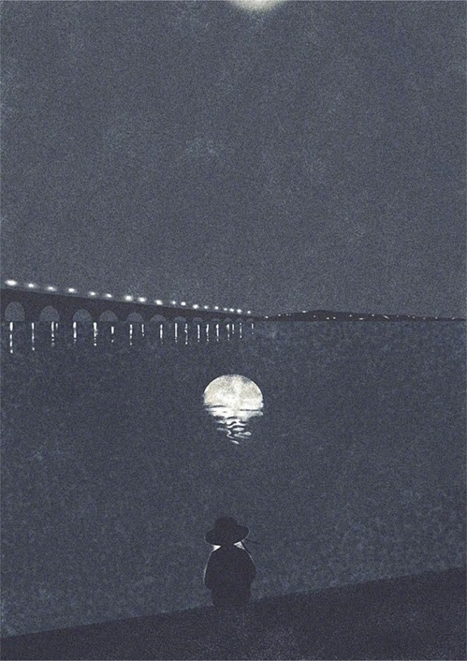 #投稿作品# 《夜－其实也不用一直浸在热...