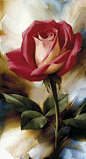 【油画欣赏】艾格尔·利亚索的花卉油画   #经典#