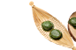 谷雨清明节青团美食免抠元素PNG